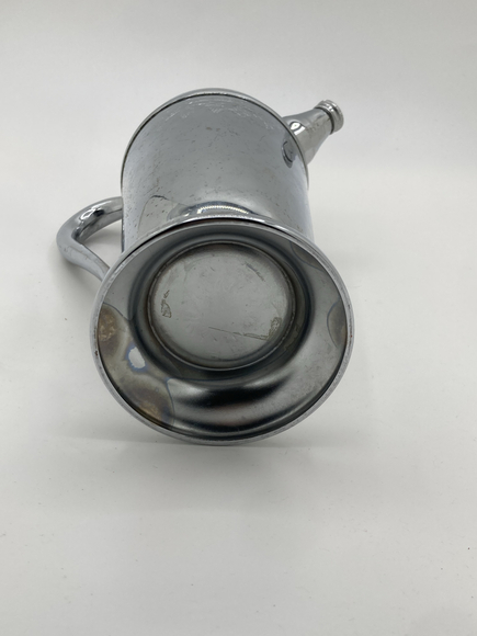 Art Deco Chrome Cocktail Shaker with Spout & Handle – 1930s Barware - Picture 10 of 10